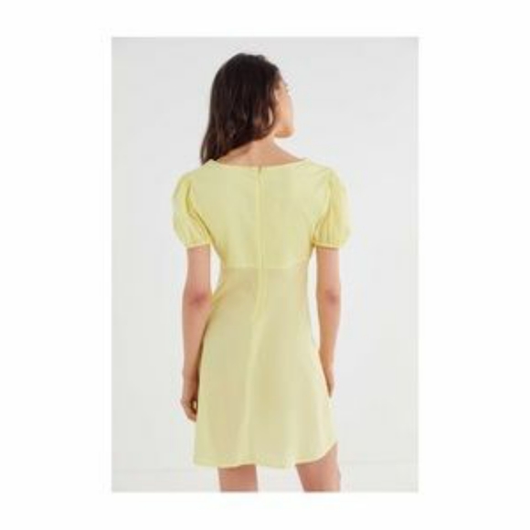 NEW Urban Outfitter winnie tie front cut out dress - Picture 2 of 8